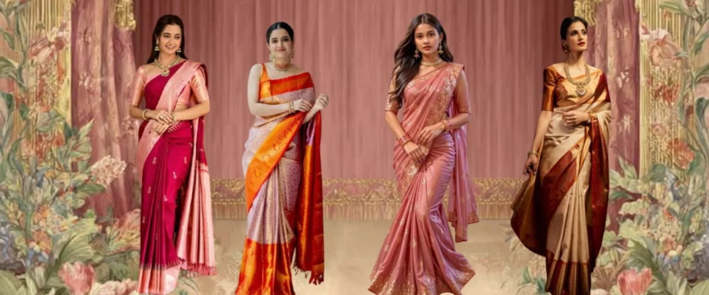 Elegant Kancheepuram silk sarees collection in rich traditional designs